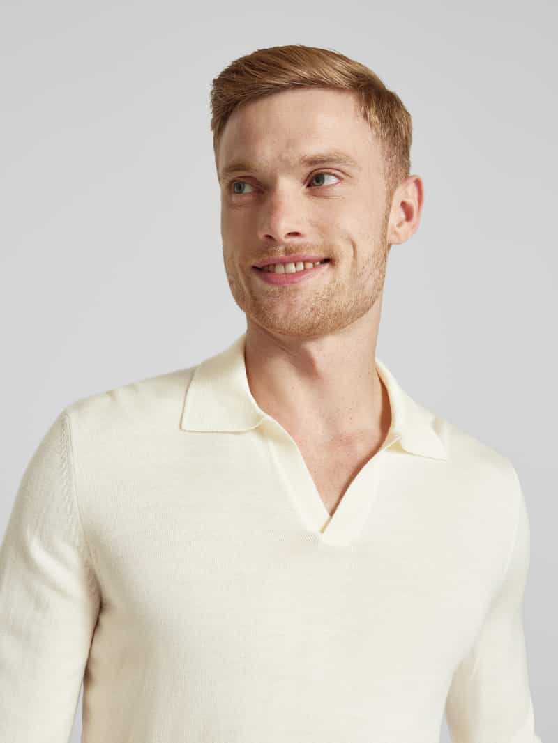 GRAN SASSO Gebreide pullover met platte kraag