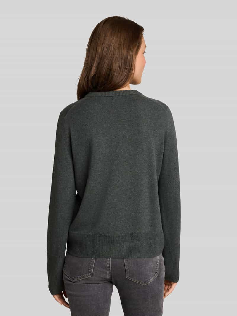 Tom Tailor Pullover van kasjmier met ribboorden