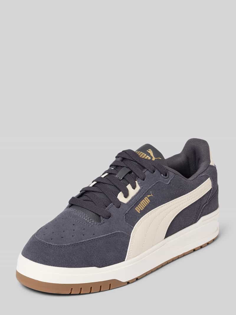 Sneakers van leermix model 'Shuffle Downtown'