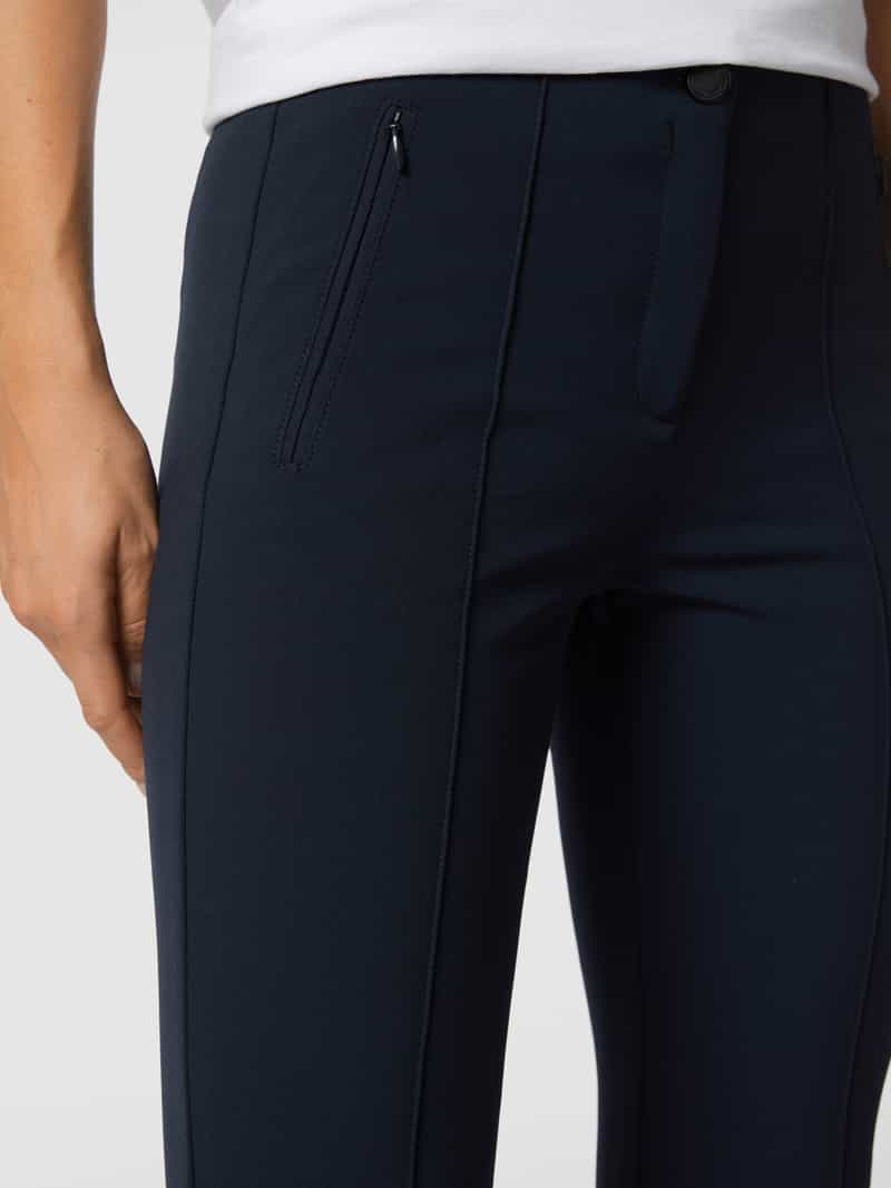 BRAX Skinny fit stretchbroek met persplooien model 'MILLS'