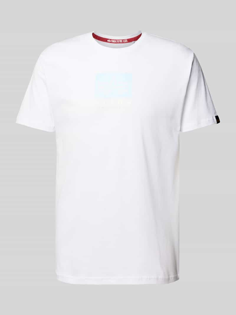 Alpha industries T-shirt met labelprint