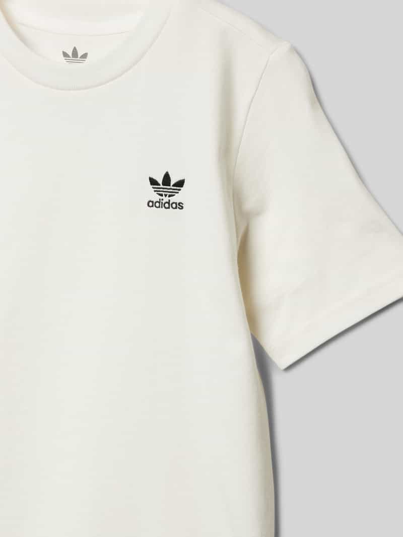 adidas Originals T-shirt met labelstitching model 'CLOWHI'