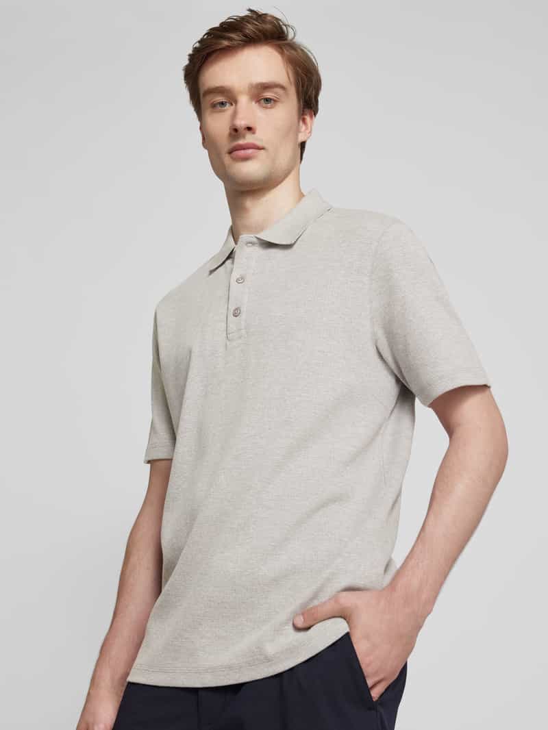 MCNEAL Regular fit poloshirt met korte knoopsluiting