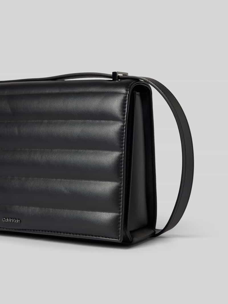 CK Calvin Klein Clutch met labeldetail model 'LINE'