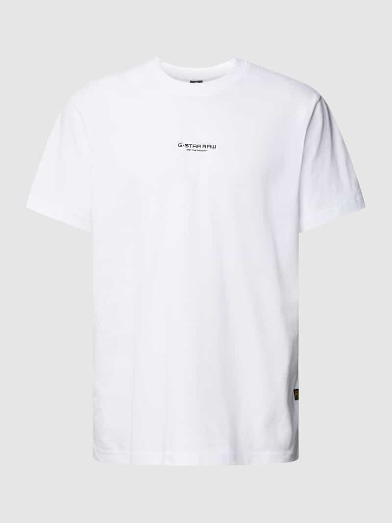 G-Star Raw T-shirt met labelprint