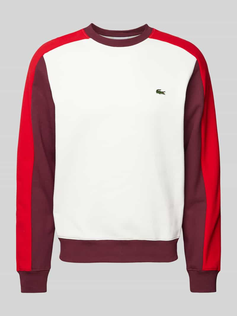 Lacoste Sweatshirt in colour-blocking-design