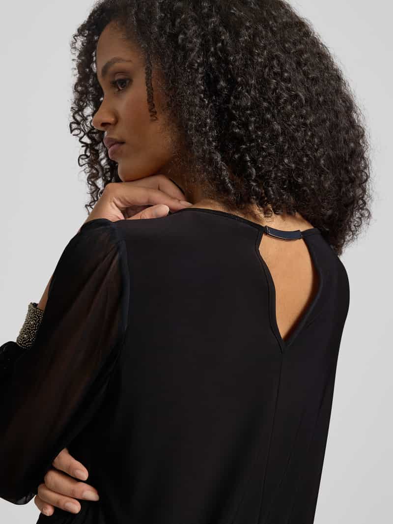 Apricot Mini-jurk met ronde hals