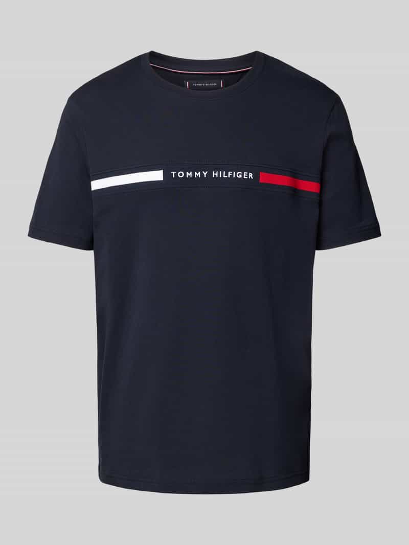 Tommy Hilfiger Regular fit T-shirt van puur katoen