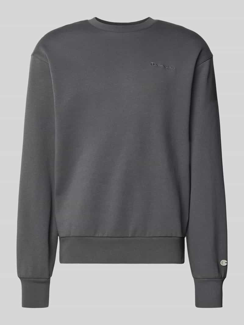 Champion Sweatshirt met labelstitching