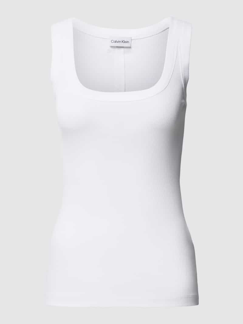 Calvin Klein Womenswear Tanktop in riblook