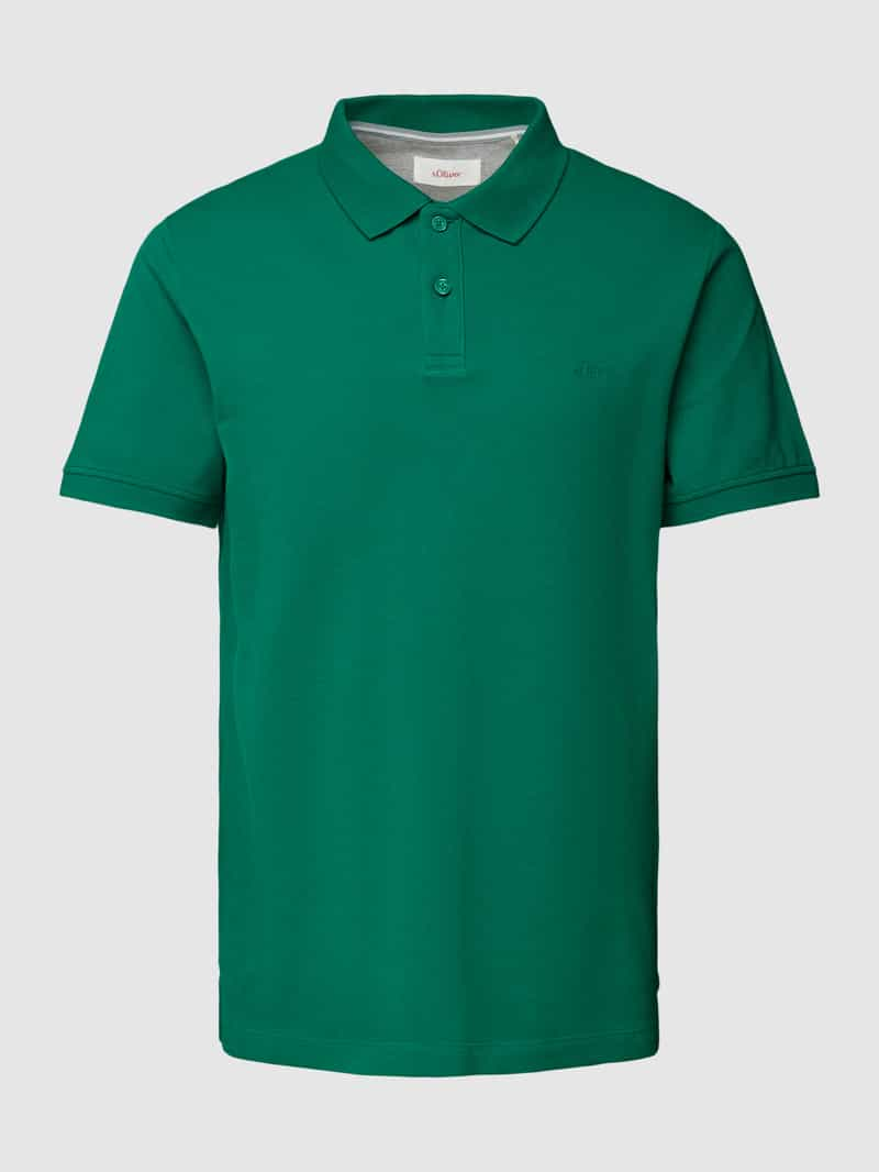 s.Oliver RED LABEL Poloshirt in effen design