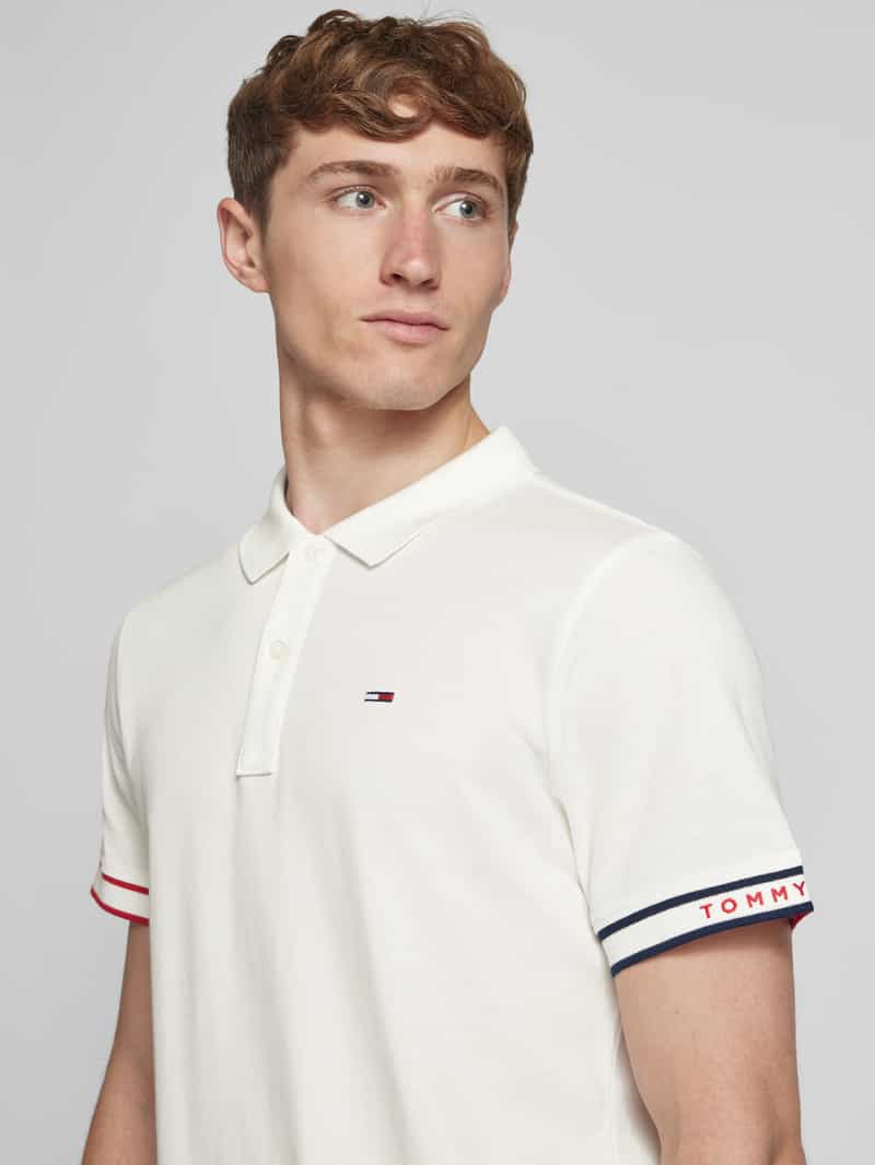 Tommy Jeans Regular fit poloshirt van puur katoen