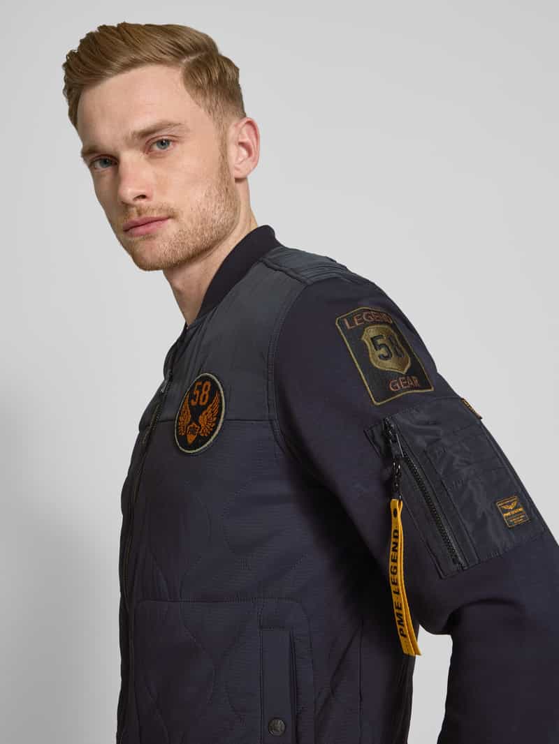 PME Legend Gewatteerd jack met badges