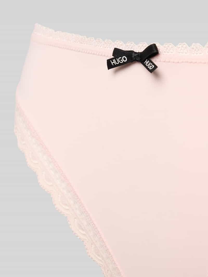 HUGO Slip met kant model 'UNIQUE'