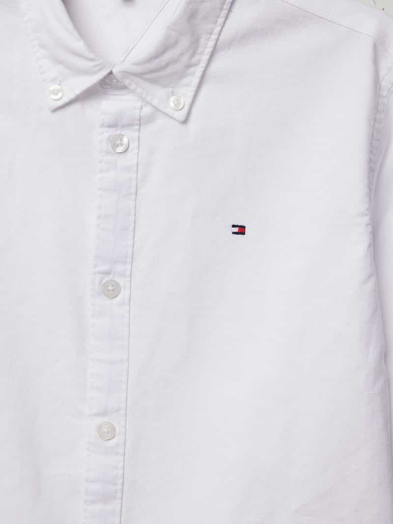 Tommy Hilfiger Teens Overhemd met labelstitching