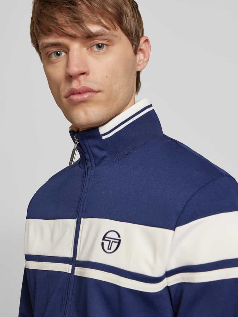 Sergio Tacchini Trainingsjack met labelstitching model 'DAMARINDO'