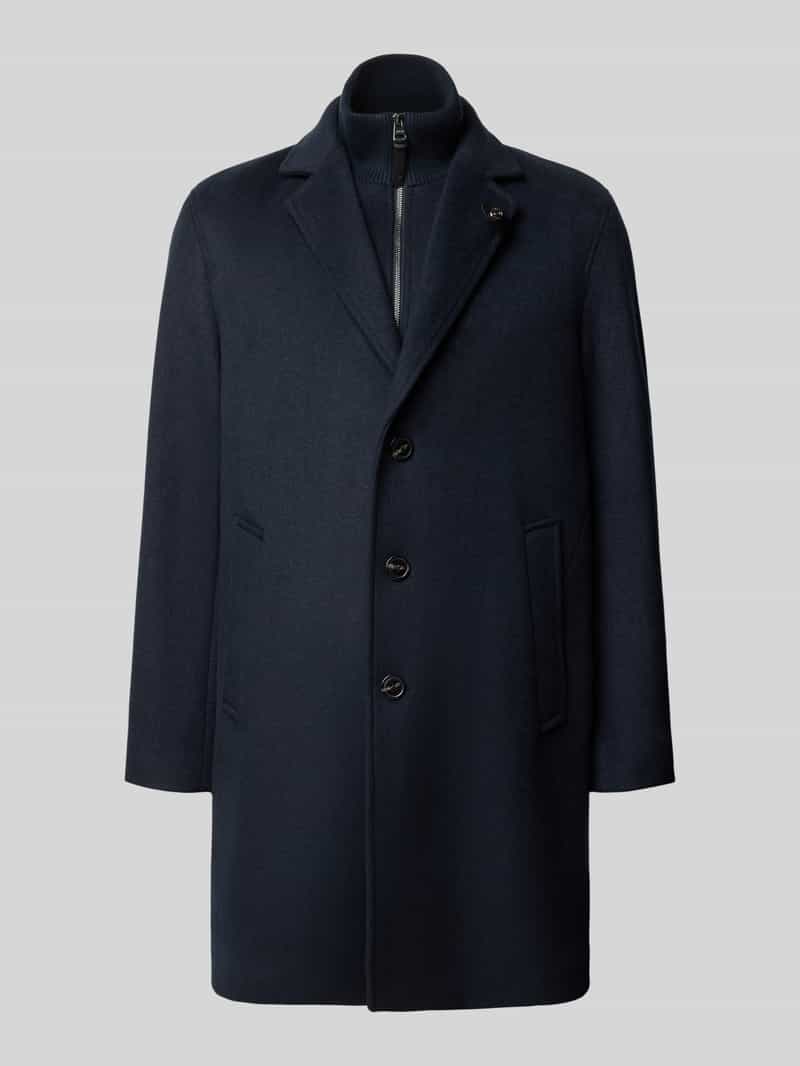 JOOP! COLLECTION Regular fit lange jas met gilet-inlay
