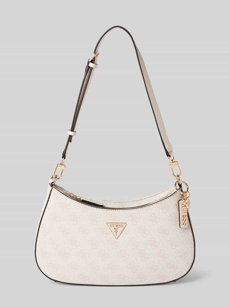 Guess Handtas met labelapplicatie, model 'NOELLE'