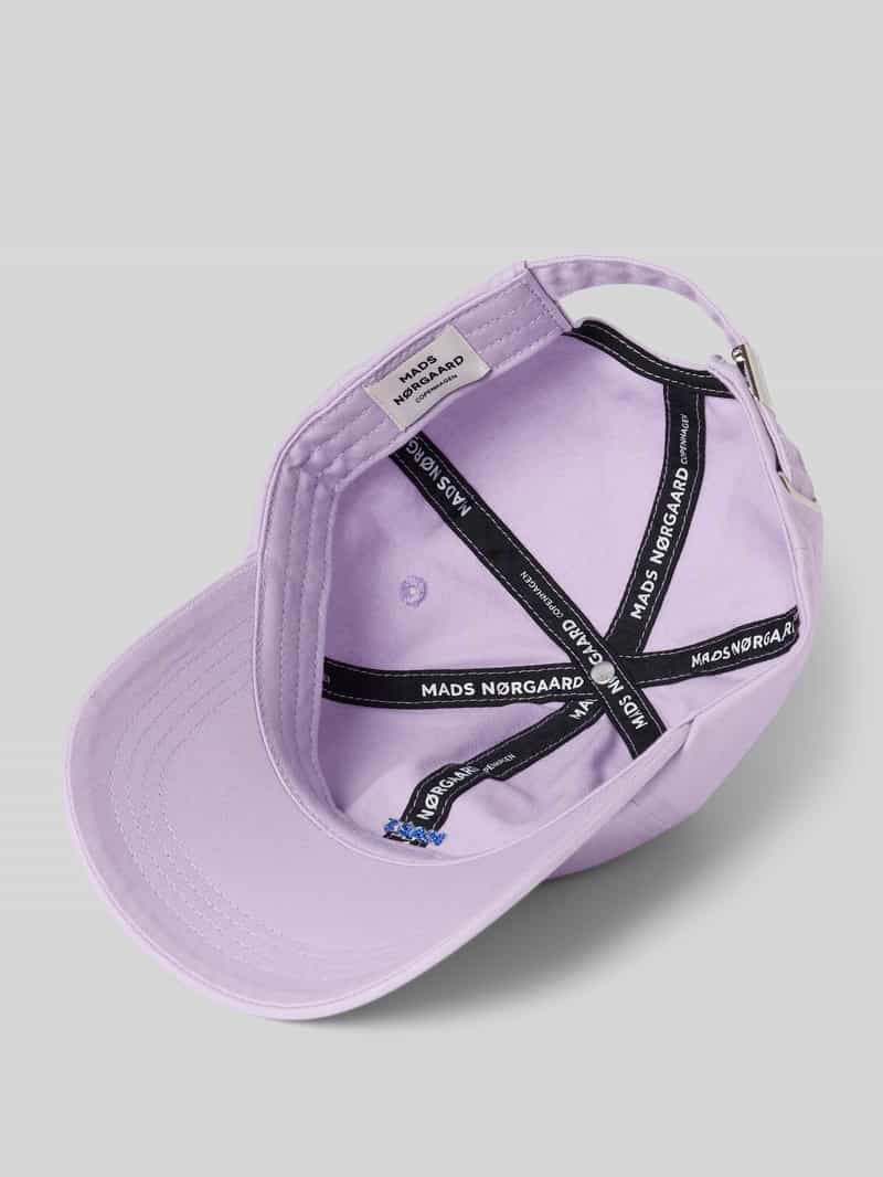 MADS NØRGAARD Baseballpet met labelstitching
