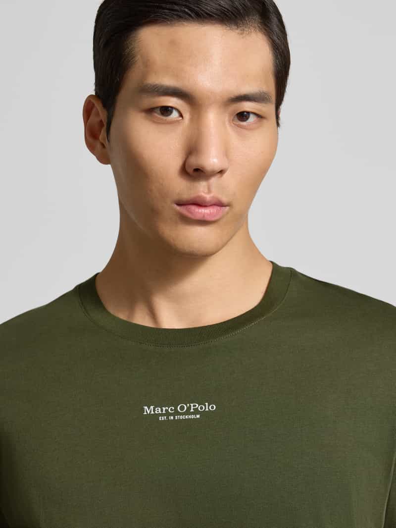 Marc O'Polo Regular fit T-shirt van puur katoen