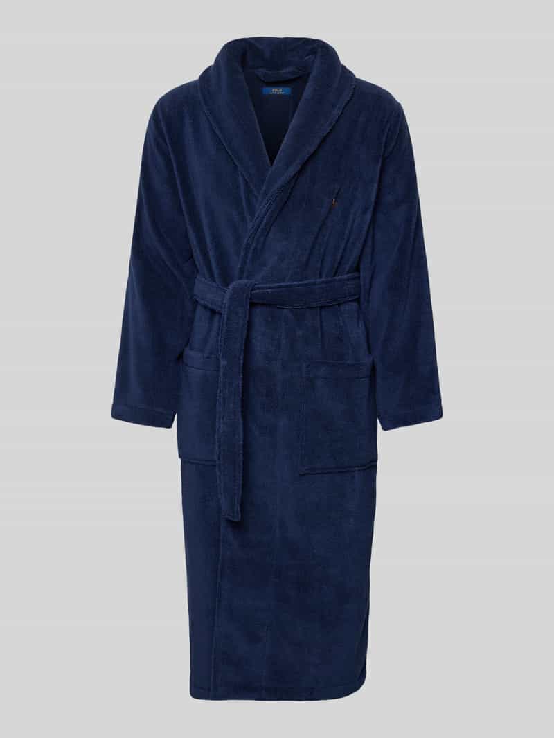 Badjas met reverskraag model 'SHAWL'