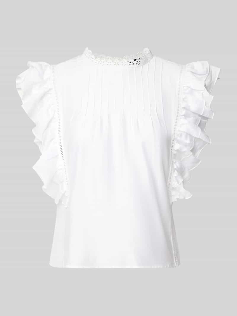 Gina Tricot Blouseshirt met volantmouwen