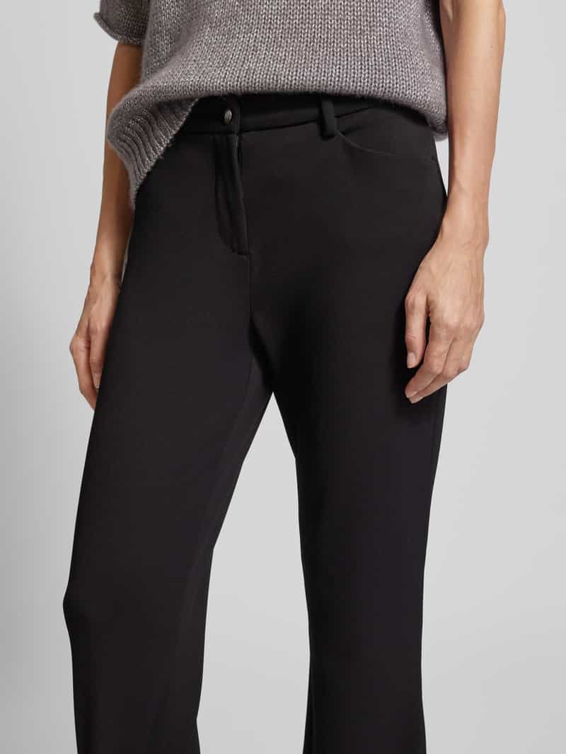 MAC Flared cut broek met steekzakken model 'Bella'