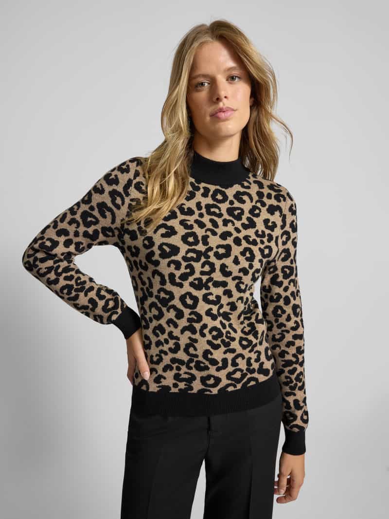 Only Regular fit gebreide pullover van viscosemix model 'LIBI'