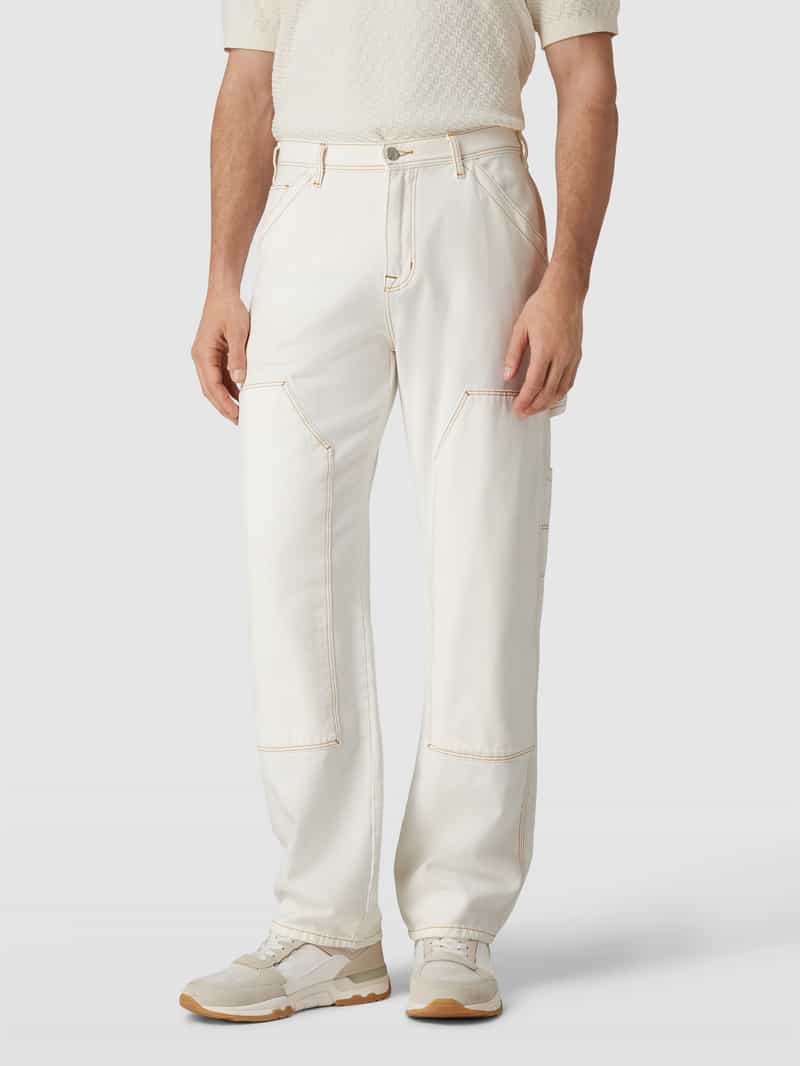 Straight fit jeans met steekzakken JAKE*S STUDIO MEN