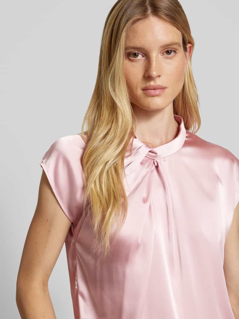NEO NOIR Regular fit blousetop met satijnlook model 'FLEUR'