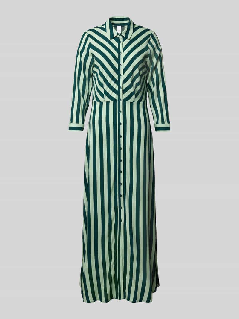 YAS Maxi-jurk met knoopsluiting model 'SAVANNA'