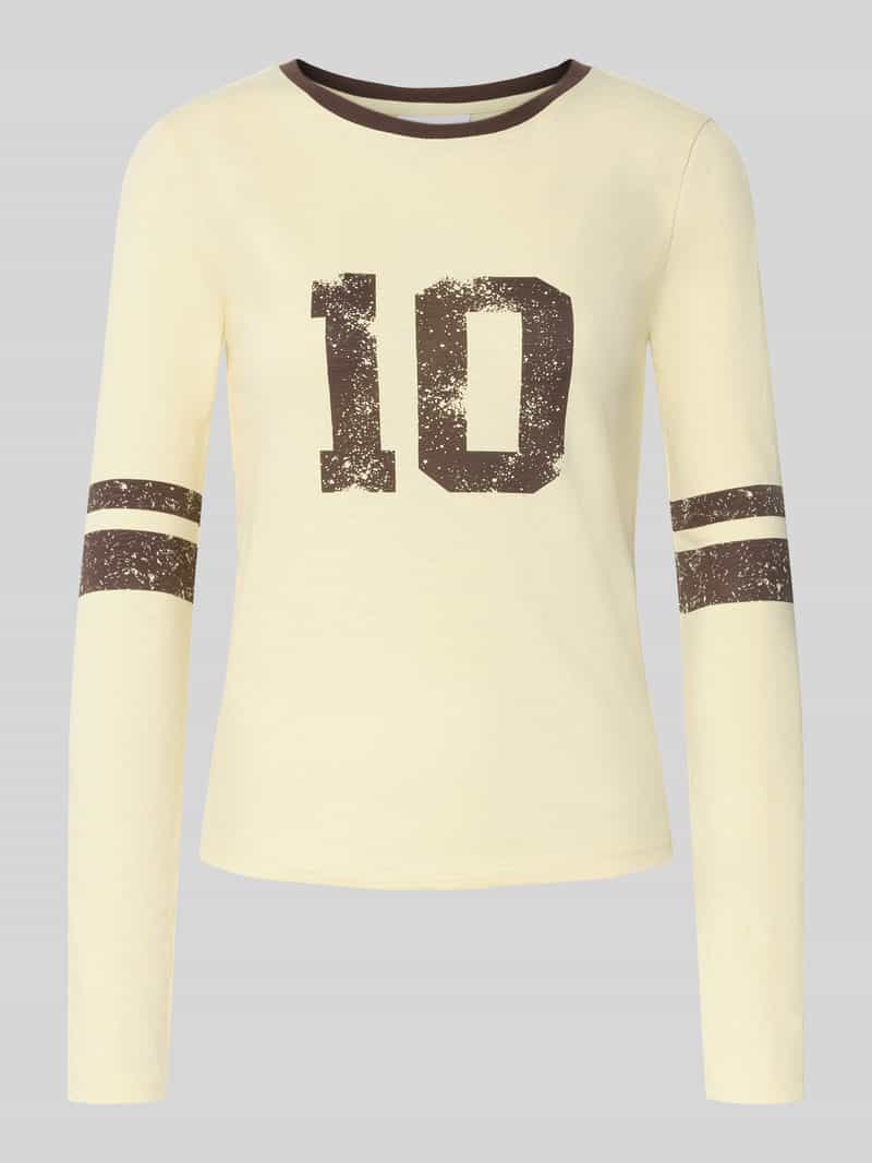 Review Longsleeve met ronde hals