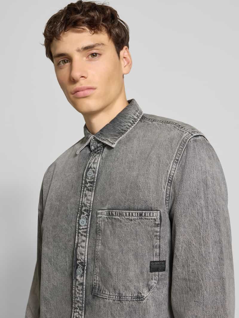 G-Star Raw Vrijetijdsoverhemd in denimlook