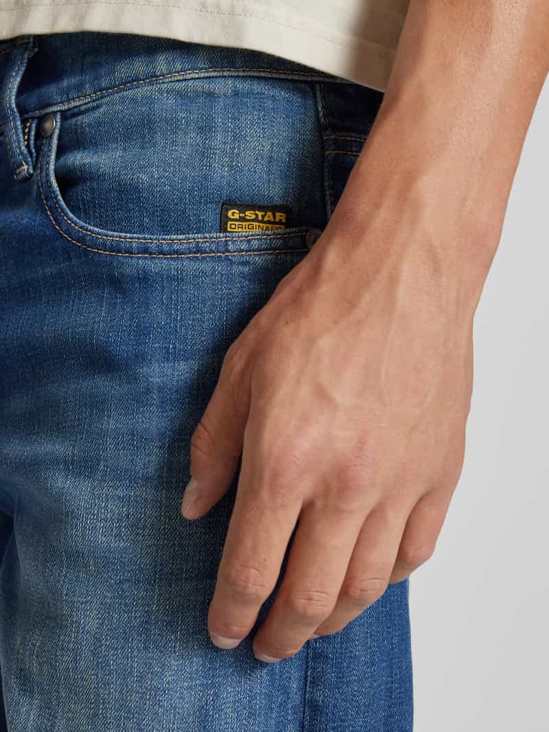 G-Star Raw Straight leg jeans met steekzakken model 'Mosa'