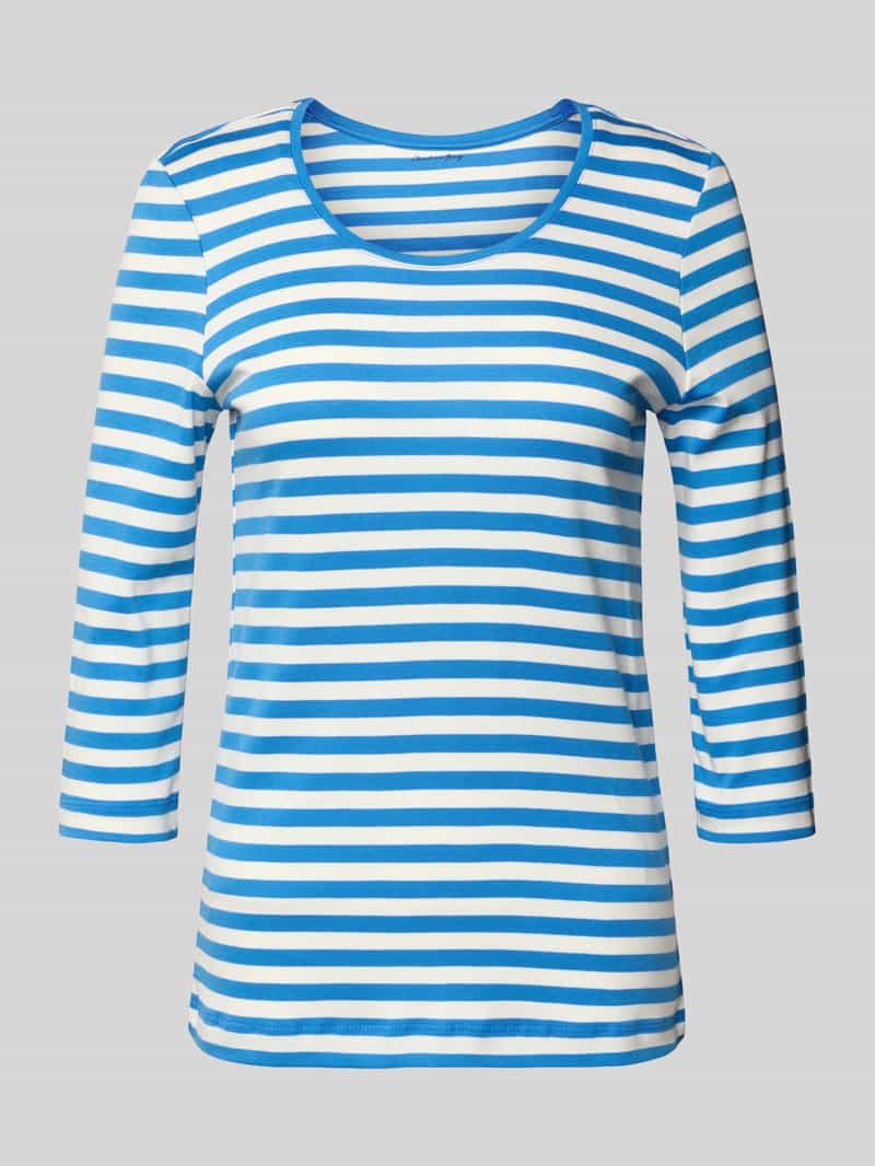 Christian Berg Woman T-shirt met 3 4-mouwen en ronde hals