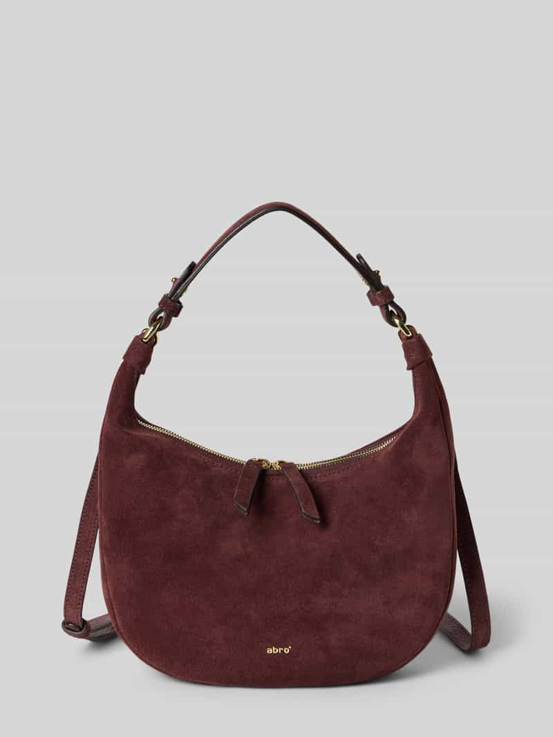abro Nana Schoudertas Leder 27.5 cm - Dames - burgundy