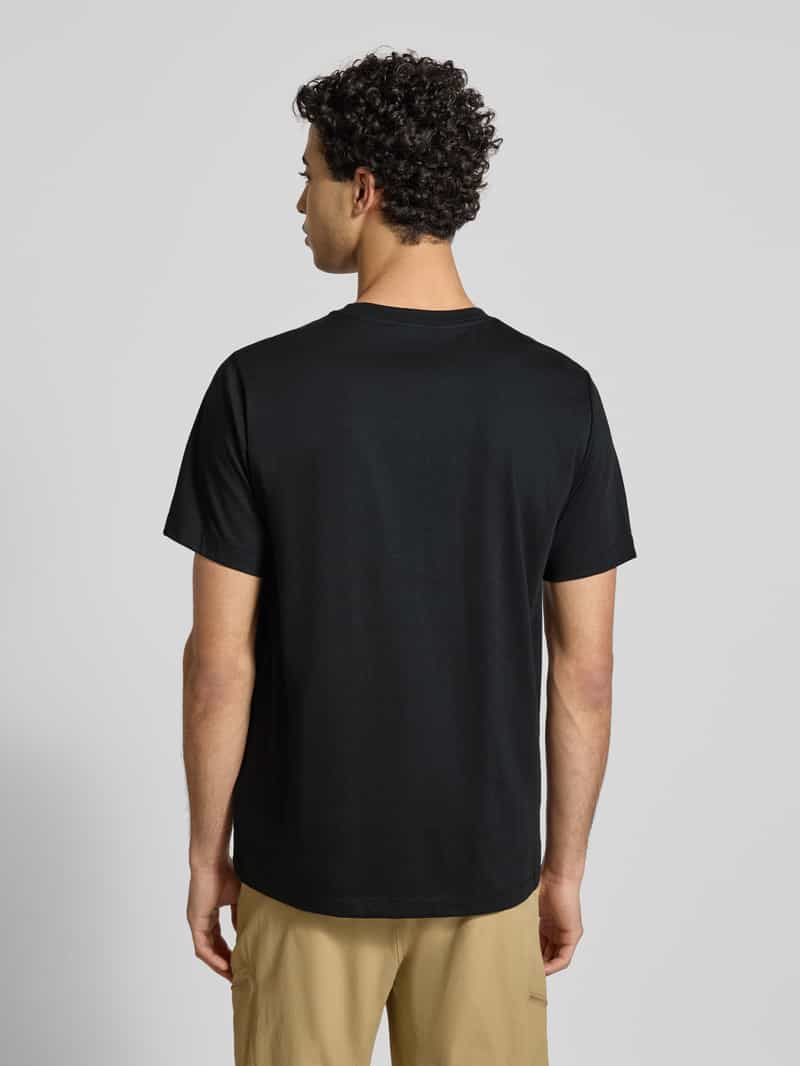 The North Face Regular Fit T-shirt met logo-stiksel zwart, foto 2