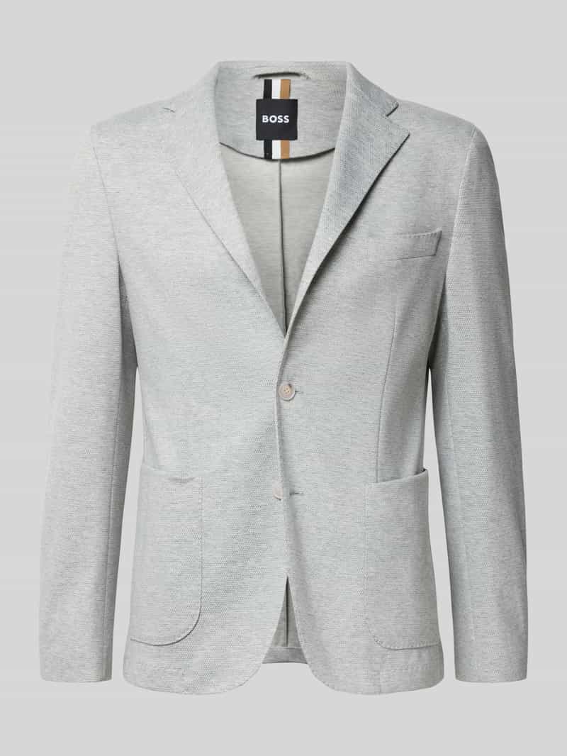 Boss Slim fit colbert met 2-knoopssluiting model 'HANRY'