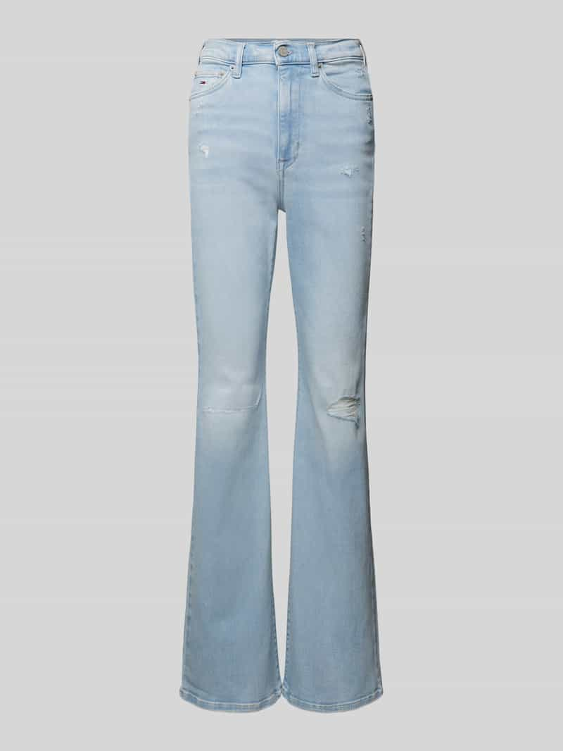 Tommy Jeans Flared cut jeans in destroyed-look, model 'SYLVIA'