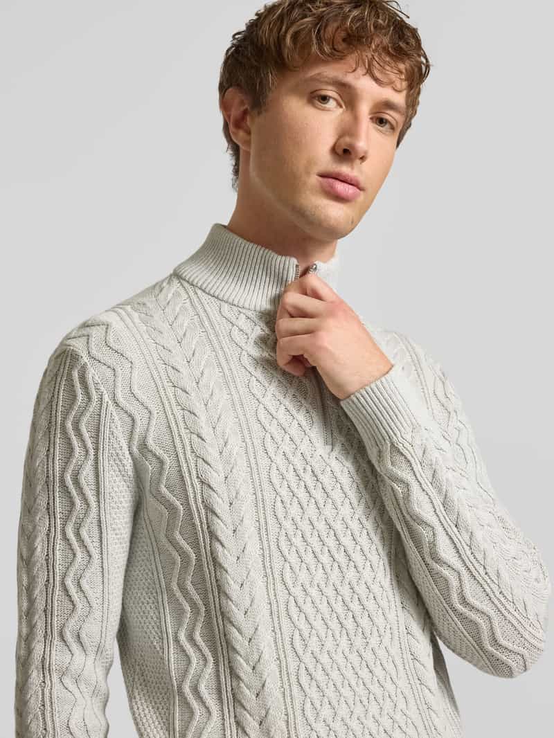 Tommy Jeans Regular fit gebreide pullover van zuiver katoen