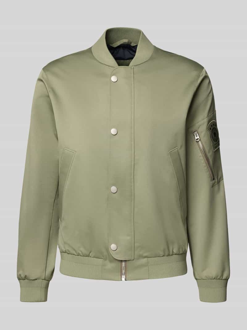 Marc O'Polo Regular fit pilotenjack met katoen × DFB Travel Collection