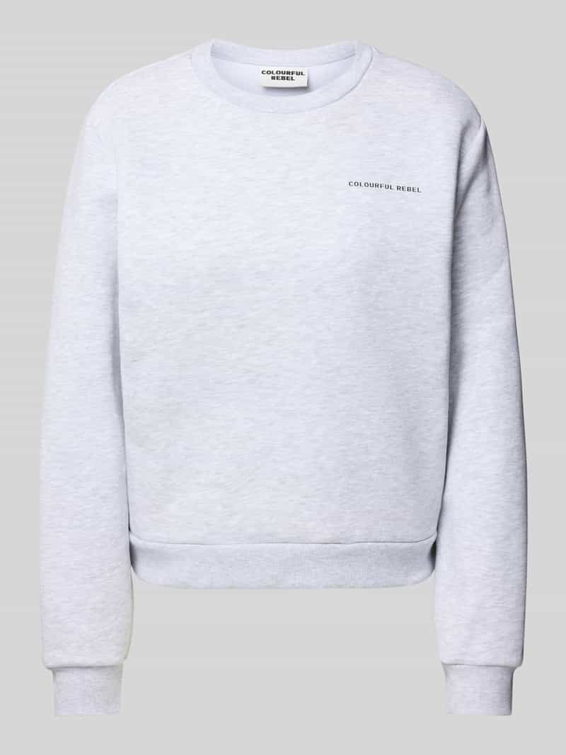 Colourful Rebel Relaxed fit sweatshirt met ronde hals