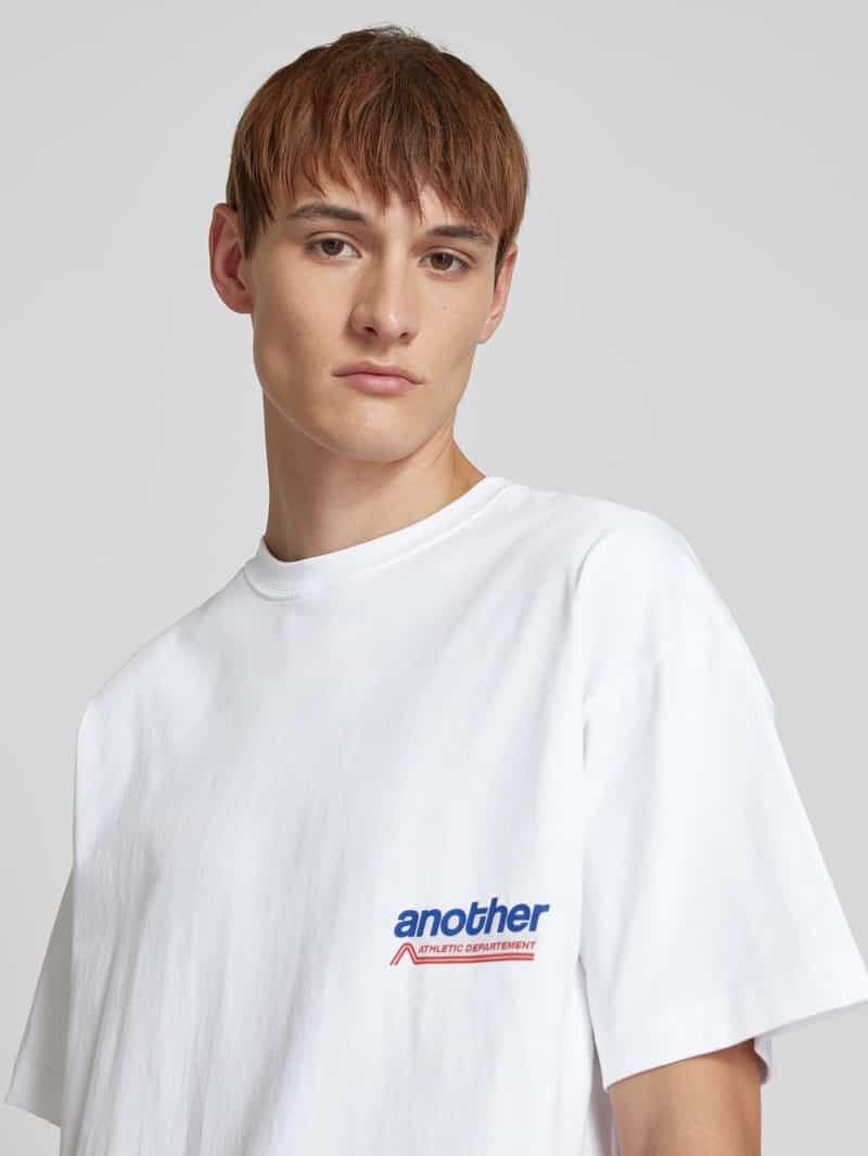ANOTHER COTTON LAB Oversized T-shirt met labelprint