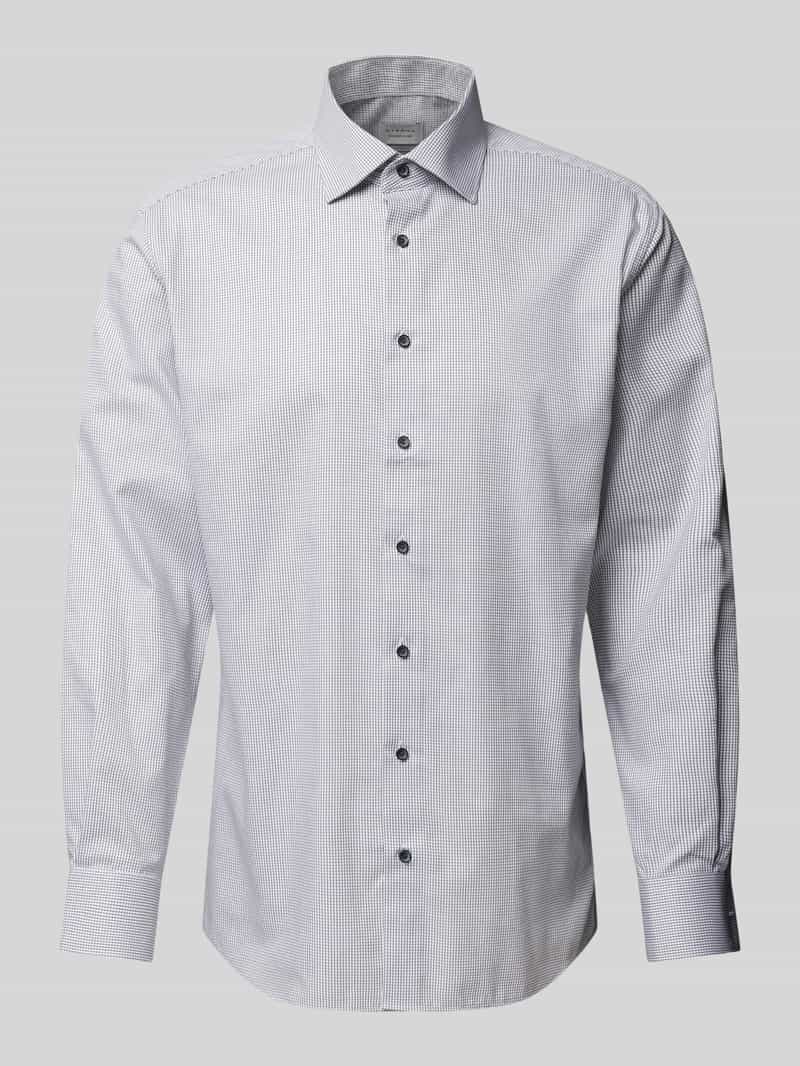 Eterna Modern fit zakelijk overhemd met kentkraag