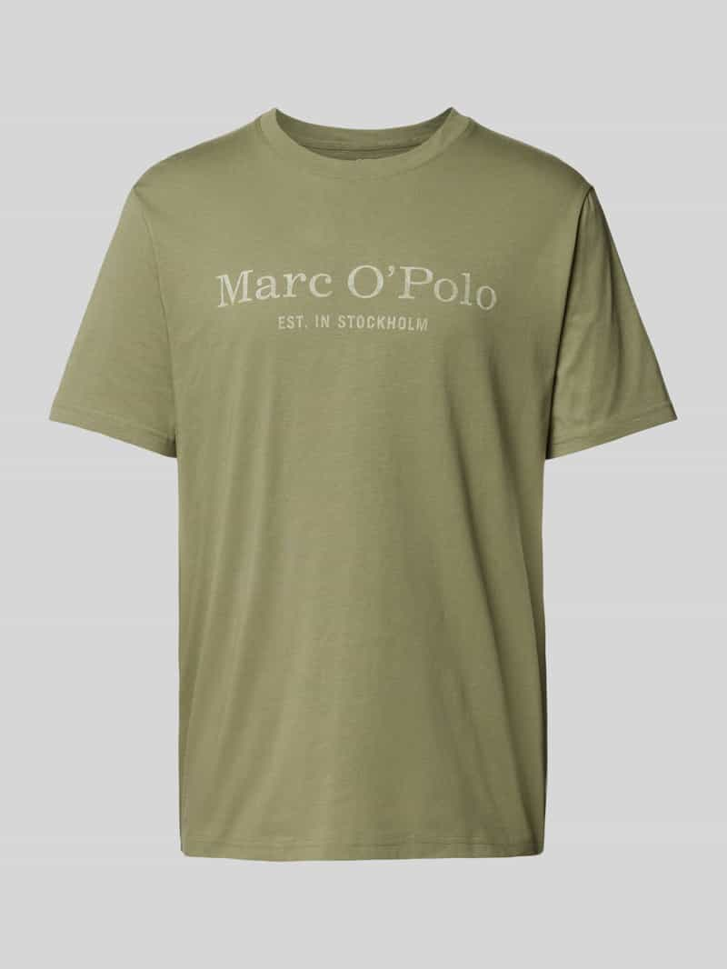 Marc O'Polo T-shirt met labelprint