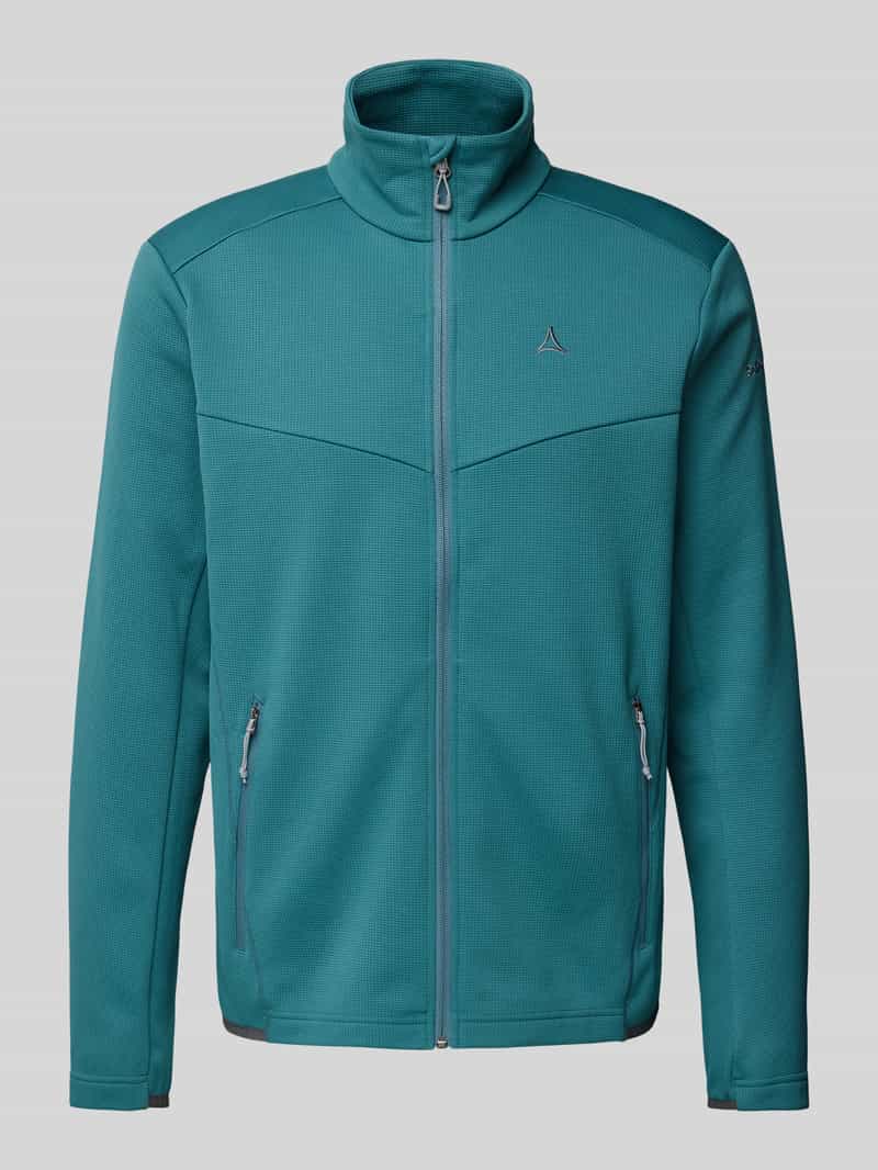 Schöffel Jack met logo- en labelstitching
