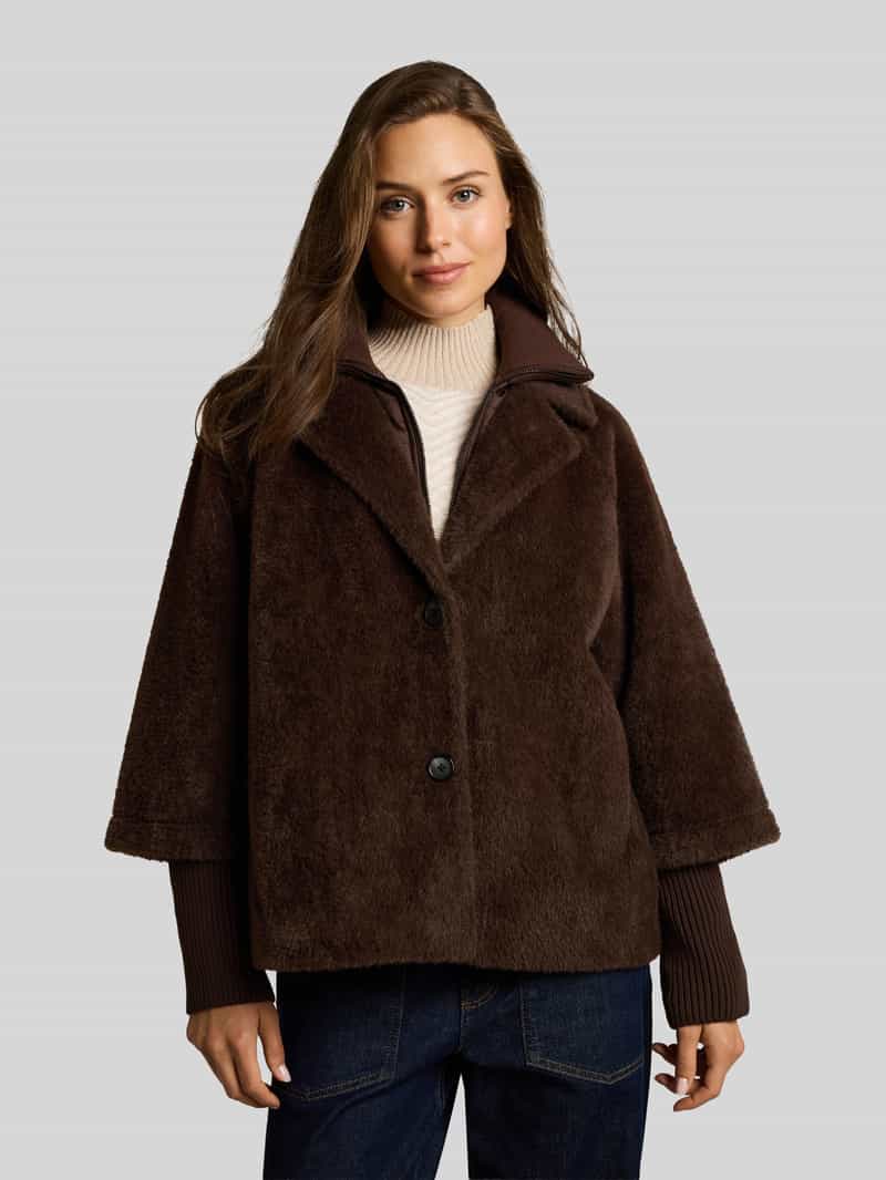 Tom Tailor Regular fit teddyjack met lange mouwen