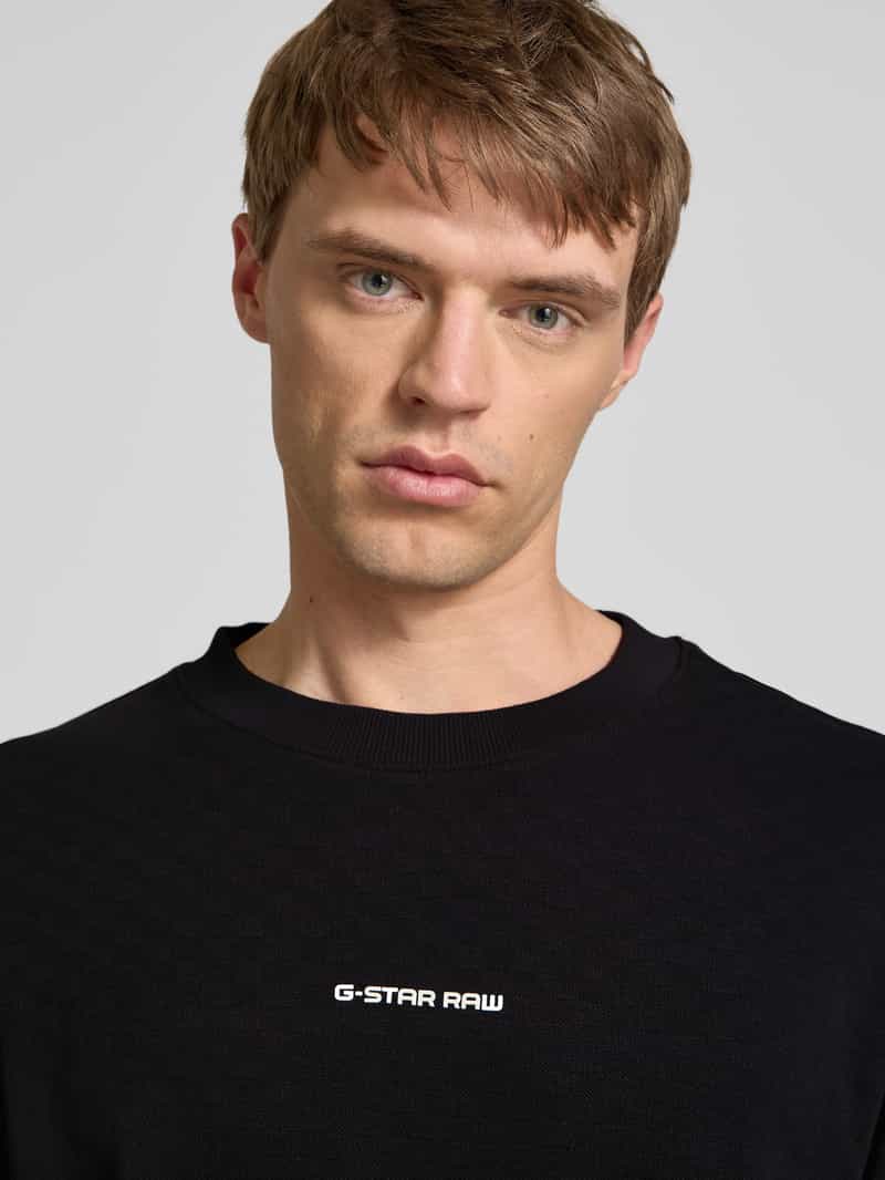 G-Star Raw Sweatshirt met ritszak op de mouw