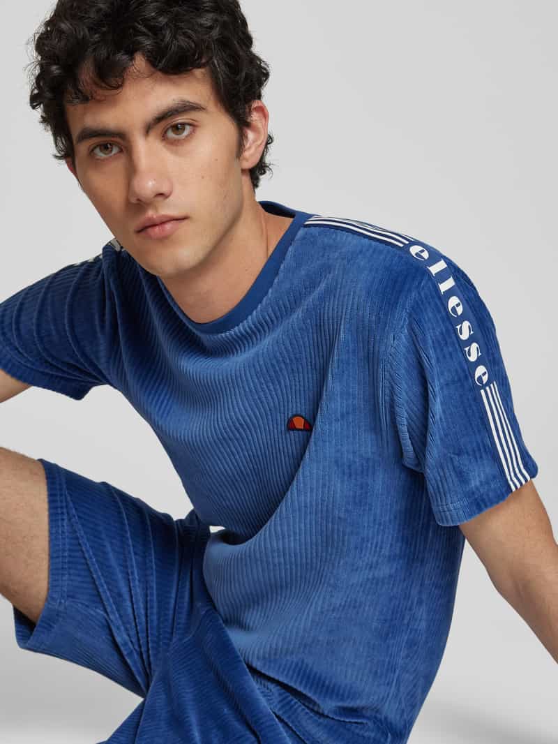 Ellesse T-shirt met structuurmotief model 'MADORI'