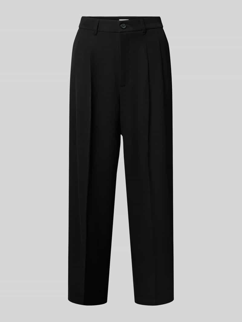 s.Oliver - female - Enkellange broek met wijd uitlopende pijpen